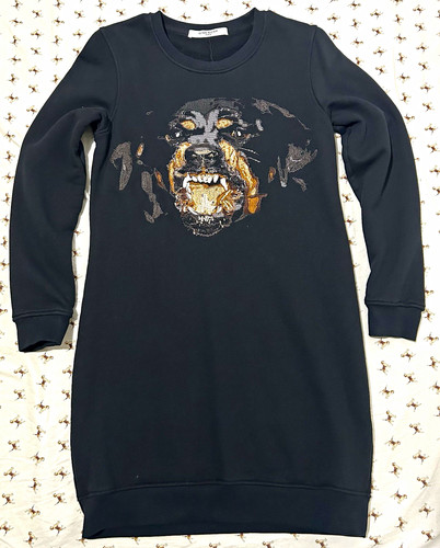 Givenchy rottweiler embroided - rottweiler,