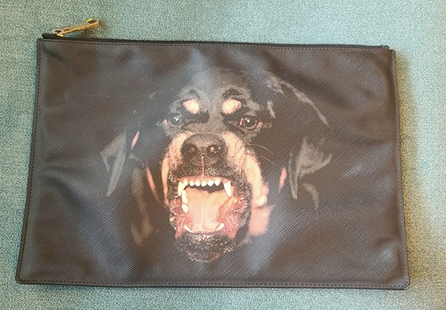 Givenchy rottweiler clutch - givenchy,